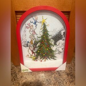 Whoville Tree Arch Shaker Framed Wall Decor NWT